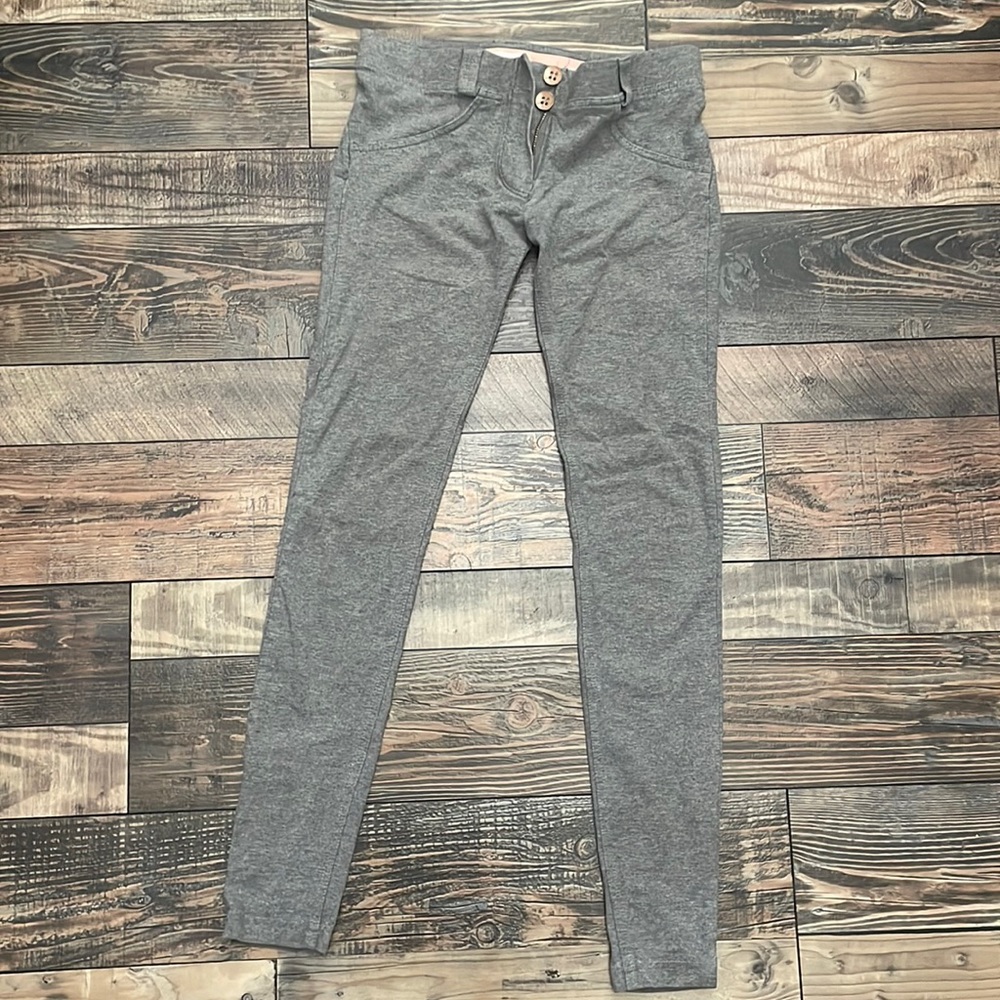 FREDDY JEANS Grey scrunch butt jeggings size XS
